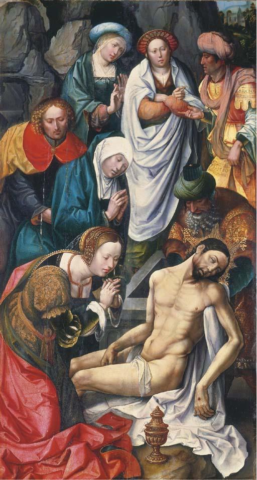 The Master of The Mansi Magdalen - The Entombment