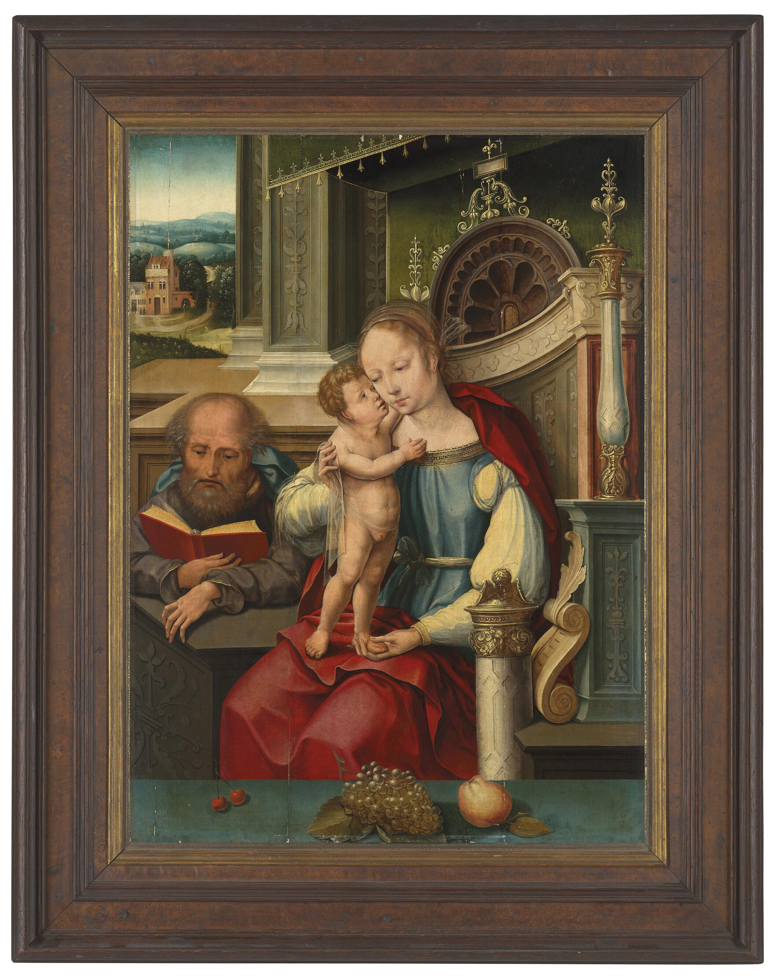 The Master Of The Mansi Magdalen - The Holy Family