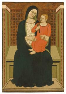 The Mezzana Master - The Madonna and Child