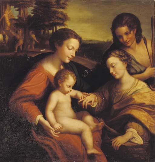 The Mystic Marriage of Saint Catherine