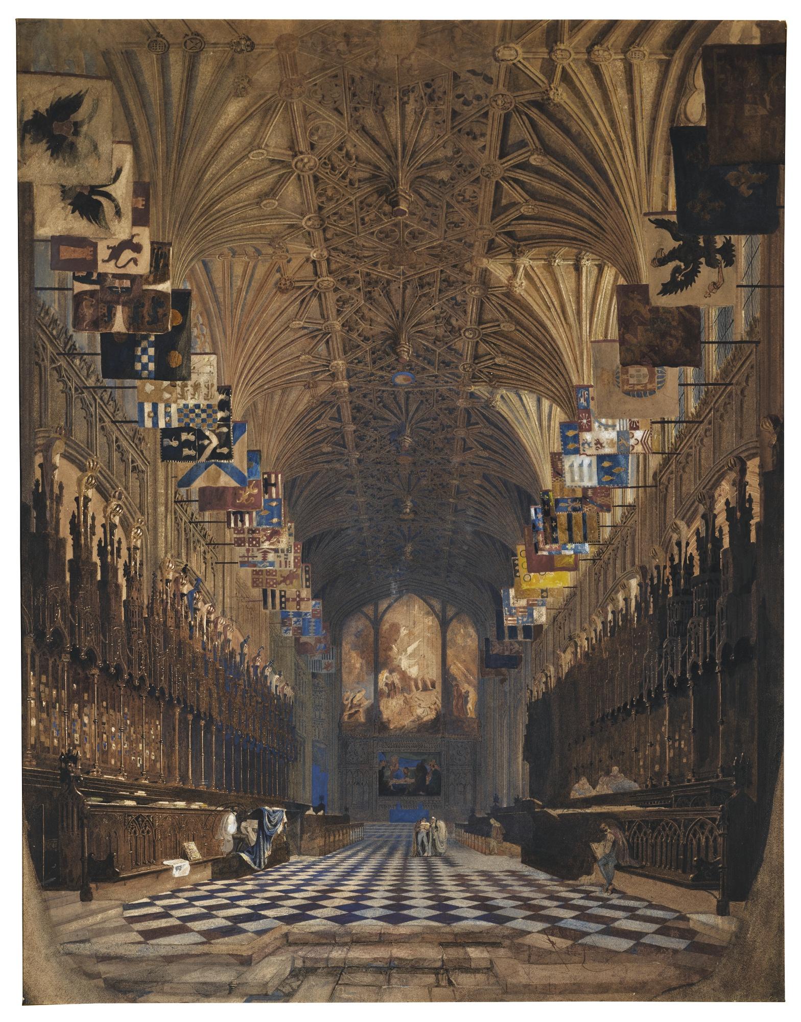 The Quire At St. George\'S Chapel, Windsor