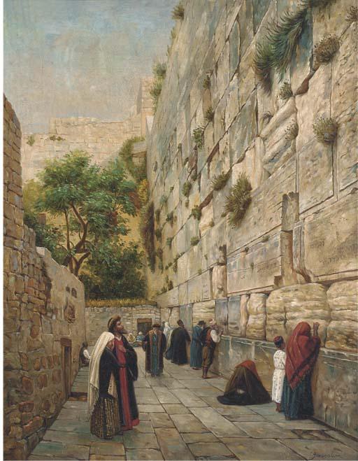 The weeping wall, Jerusalem