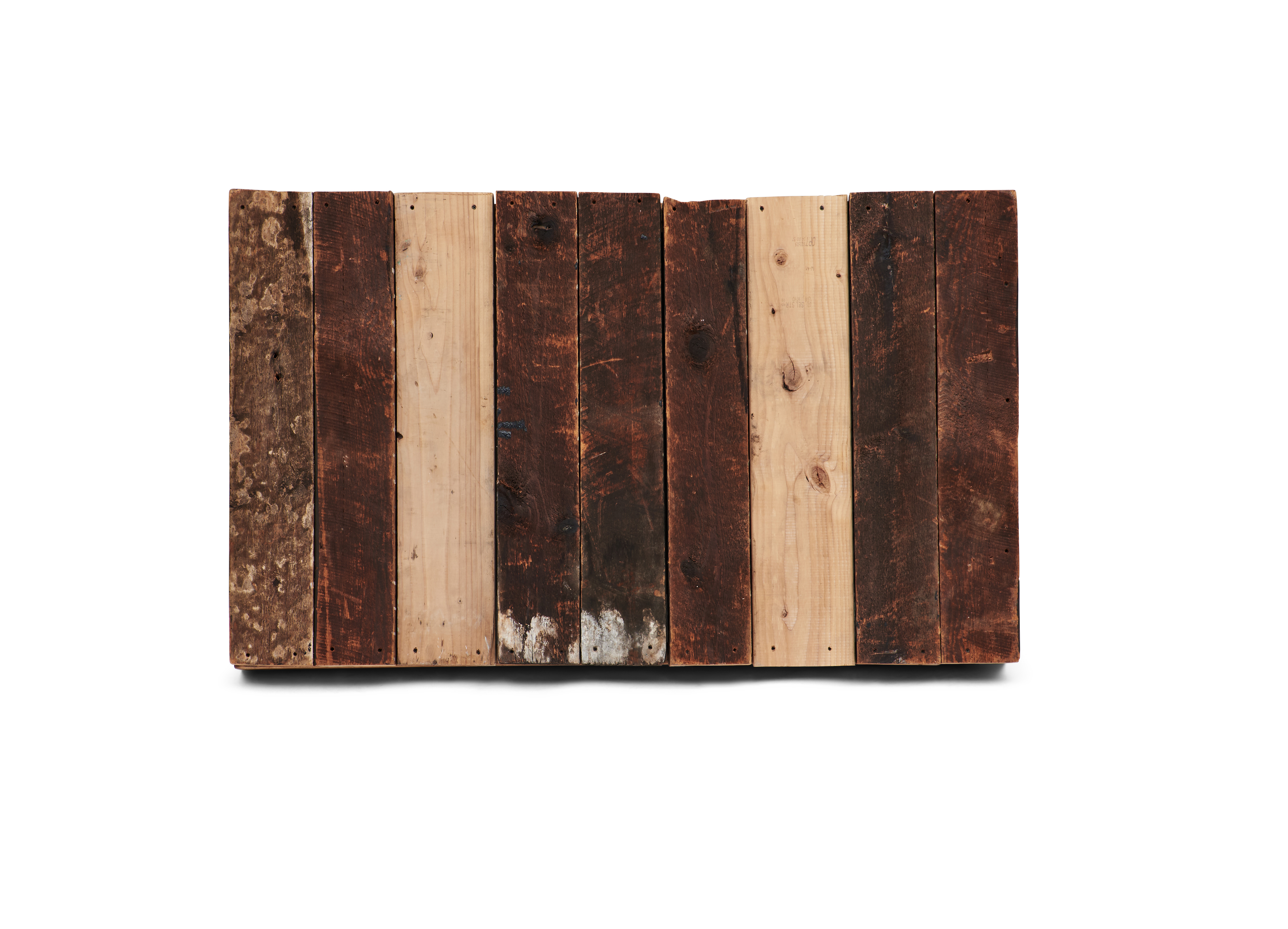 Theaster Gates - As You Were from 6916 South Dorchester, Chicago 33 x 55 x 6 in. (83.8 x 139.7 x 15.2 cm)