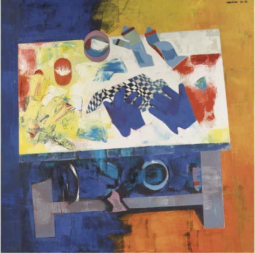 Theo Bitter - Still Life With Painter\'S Tools