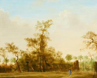 Theo Champion - Am Rheindamm bei Kaiserswerth.