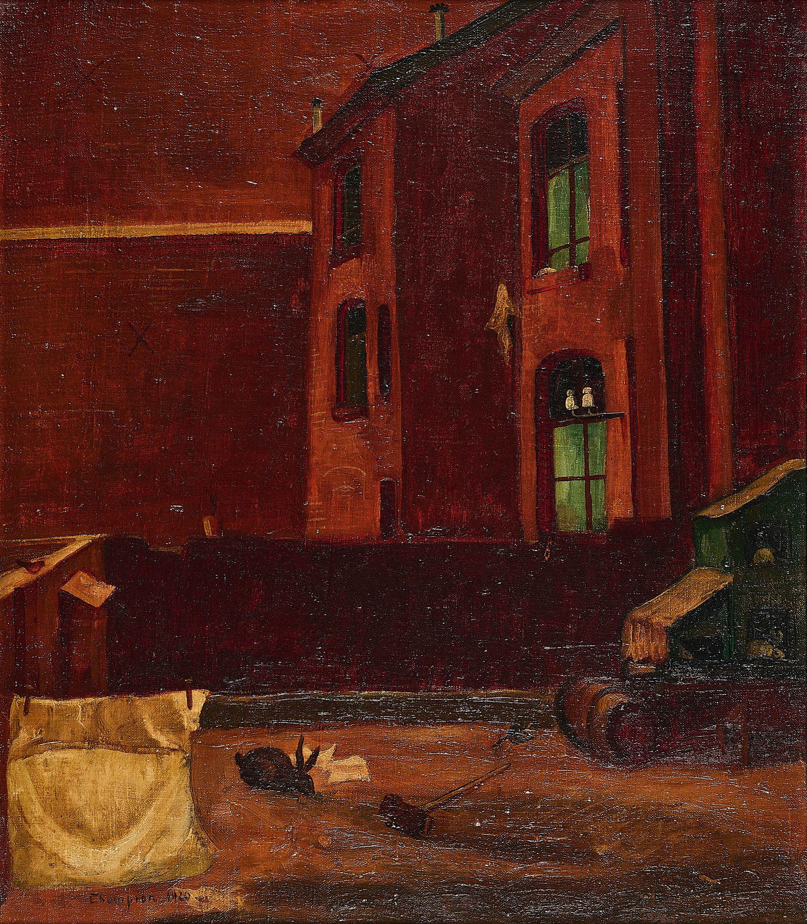 Theo Champion - Hinterhof.