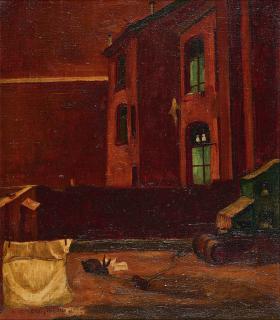 Theo Champion - Hinterhof.