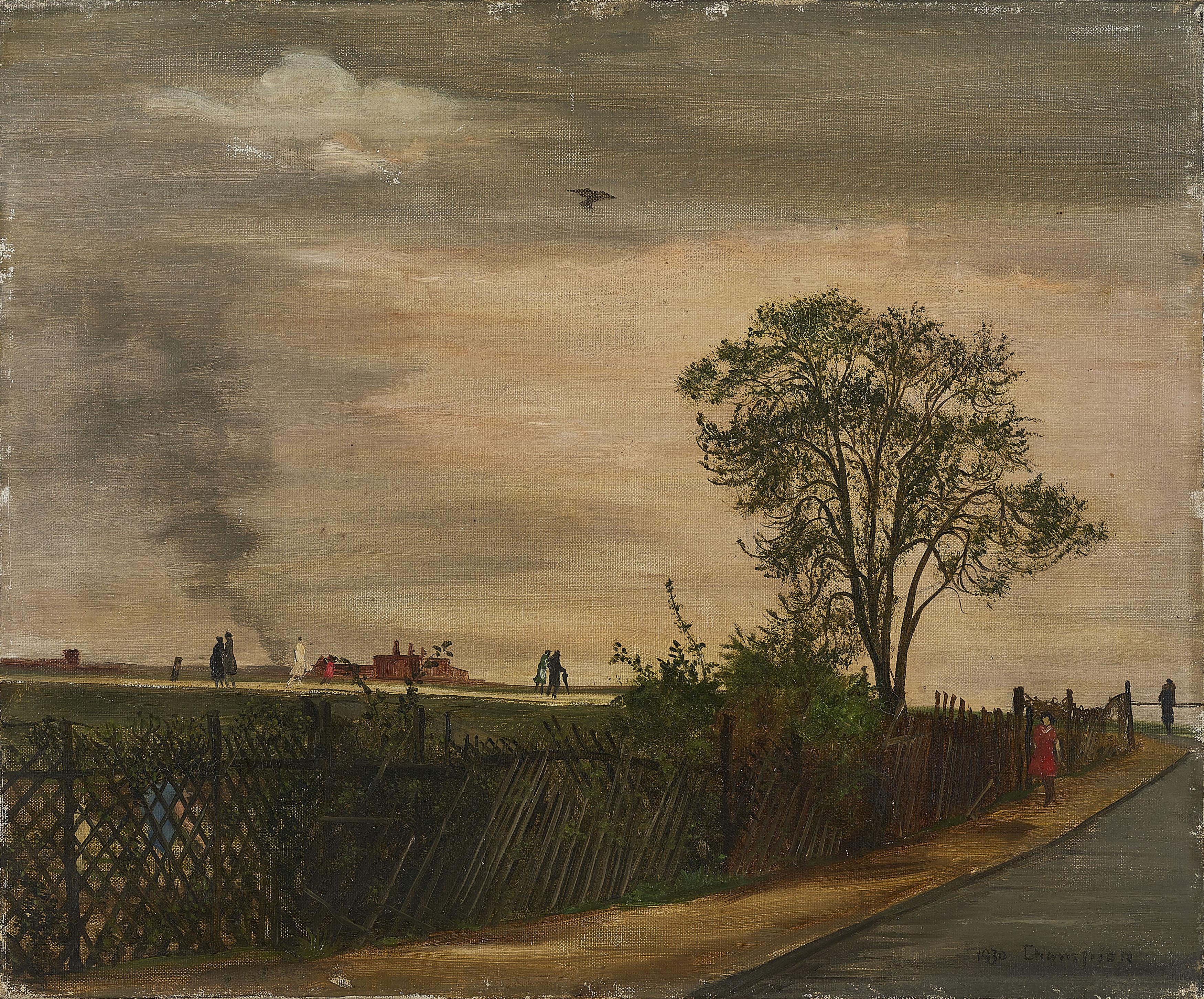 Theo Champion - Ohne Titel (Spaziergänger).