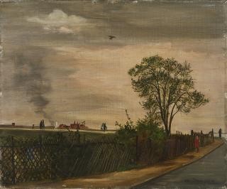 Theo Champion - Ohne Titel (Spaziergänger).