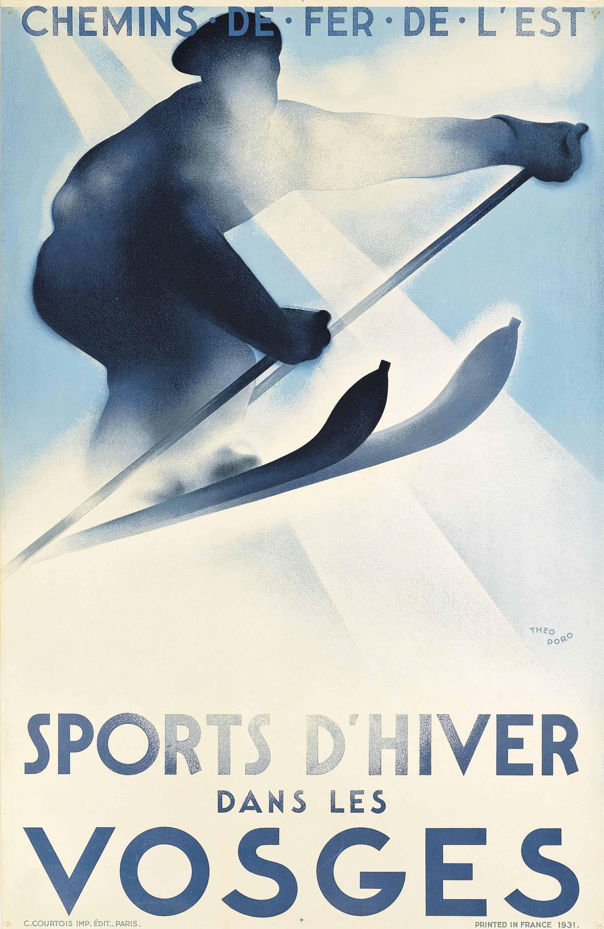Theo Doro - Sports D\'Hiver Dans Les Vosges