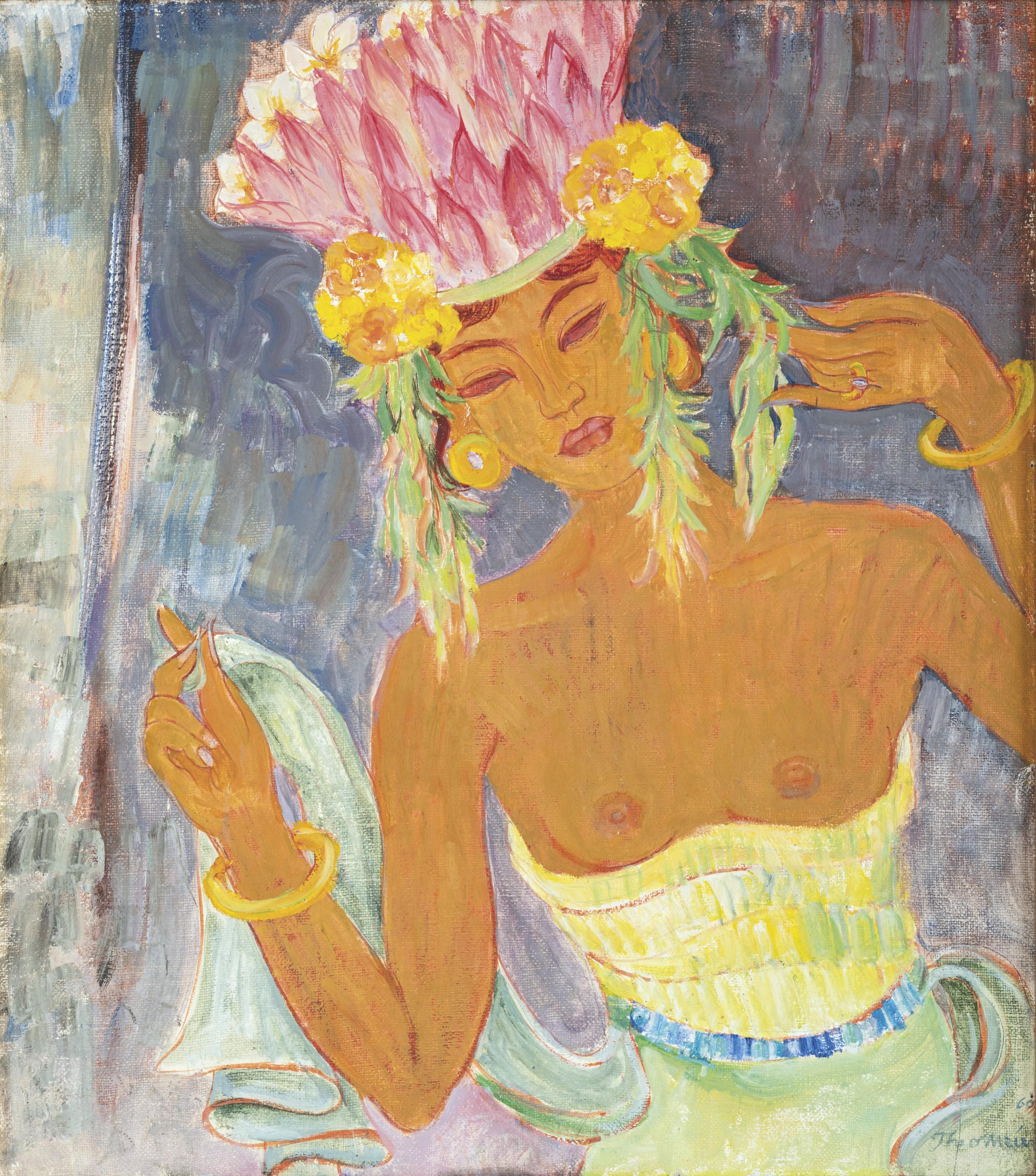 Theo Meier - Balinesische Tänzerin (Balinese Dancer)