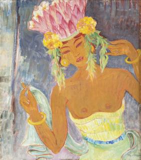 Theo Meier - Balinesische Tänzerin (Balinese Dancer)