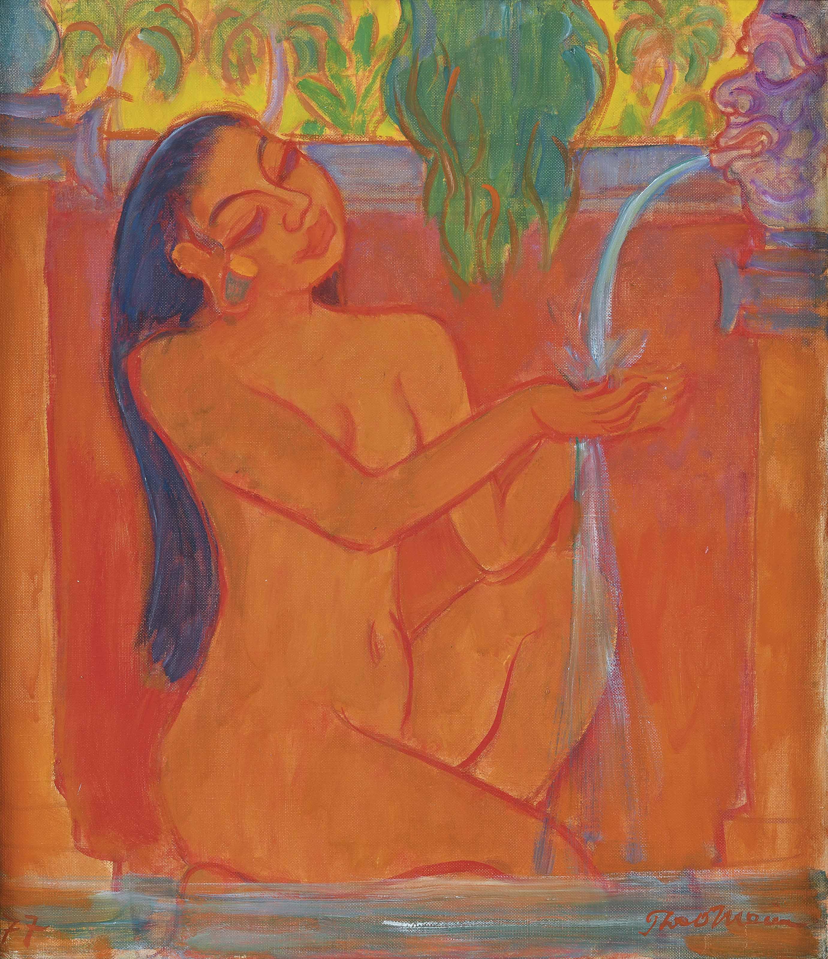 Theo Meier - Bathing Maiden