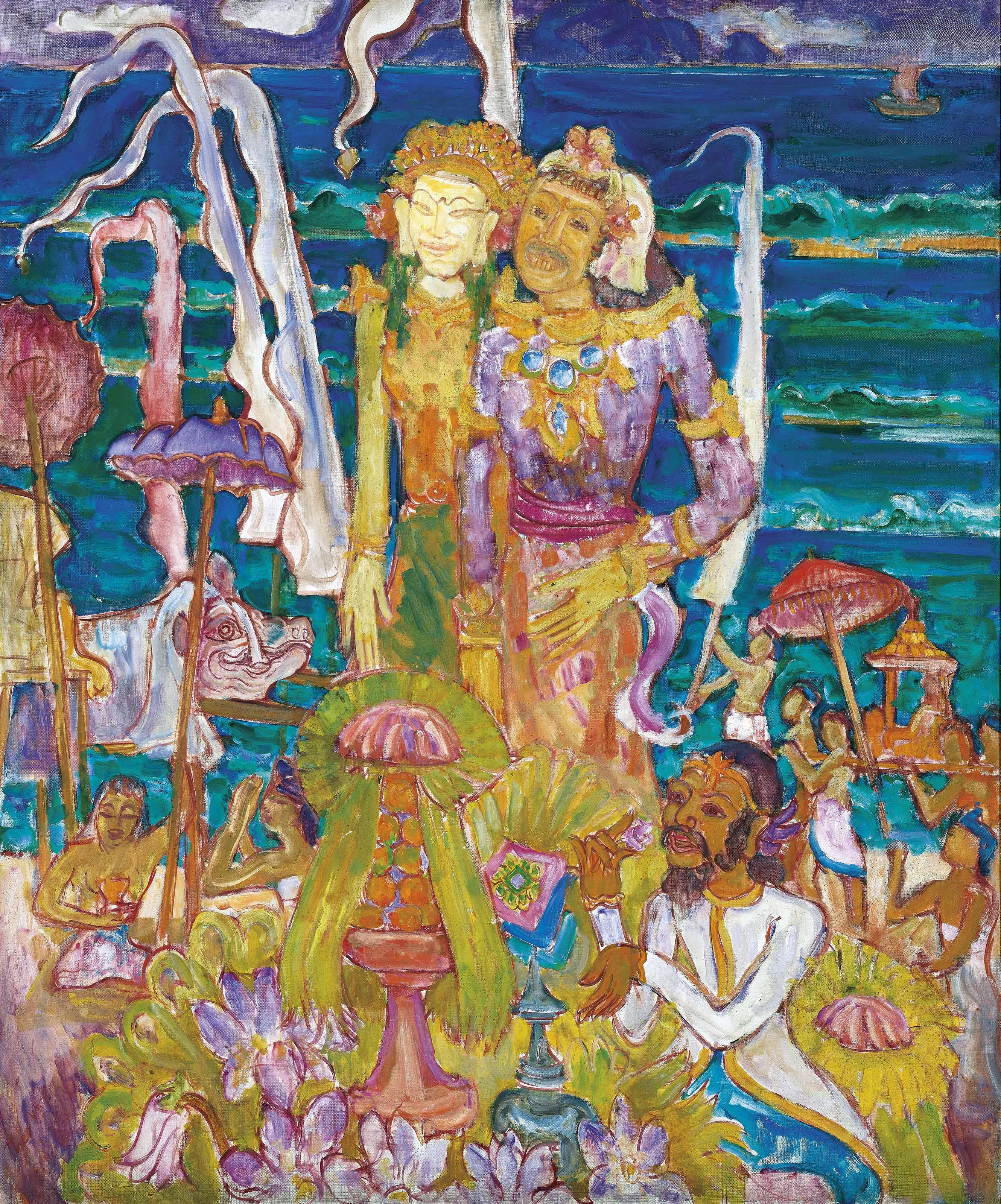 Theo Meier - Couple in Bali