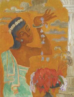 Theo Meier - GIRL WITH OFFERING