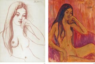 Theo Meier - (I) A Study Of Kankeo (Ii) Kankeo\'S Nude 