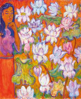 Theo Meier - Jettli And Lotus Flowers