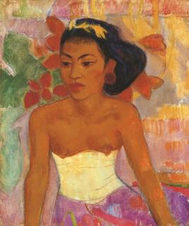 Theo Meier - Portrait of a Balinese girl