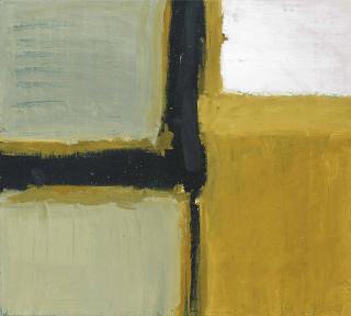 Theo Mendez - Grey And Ochre Composition