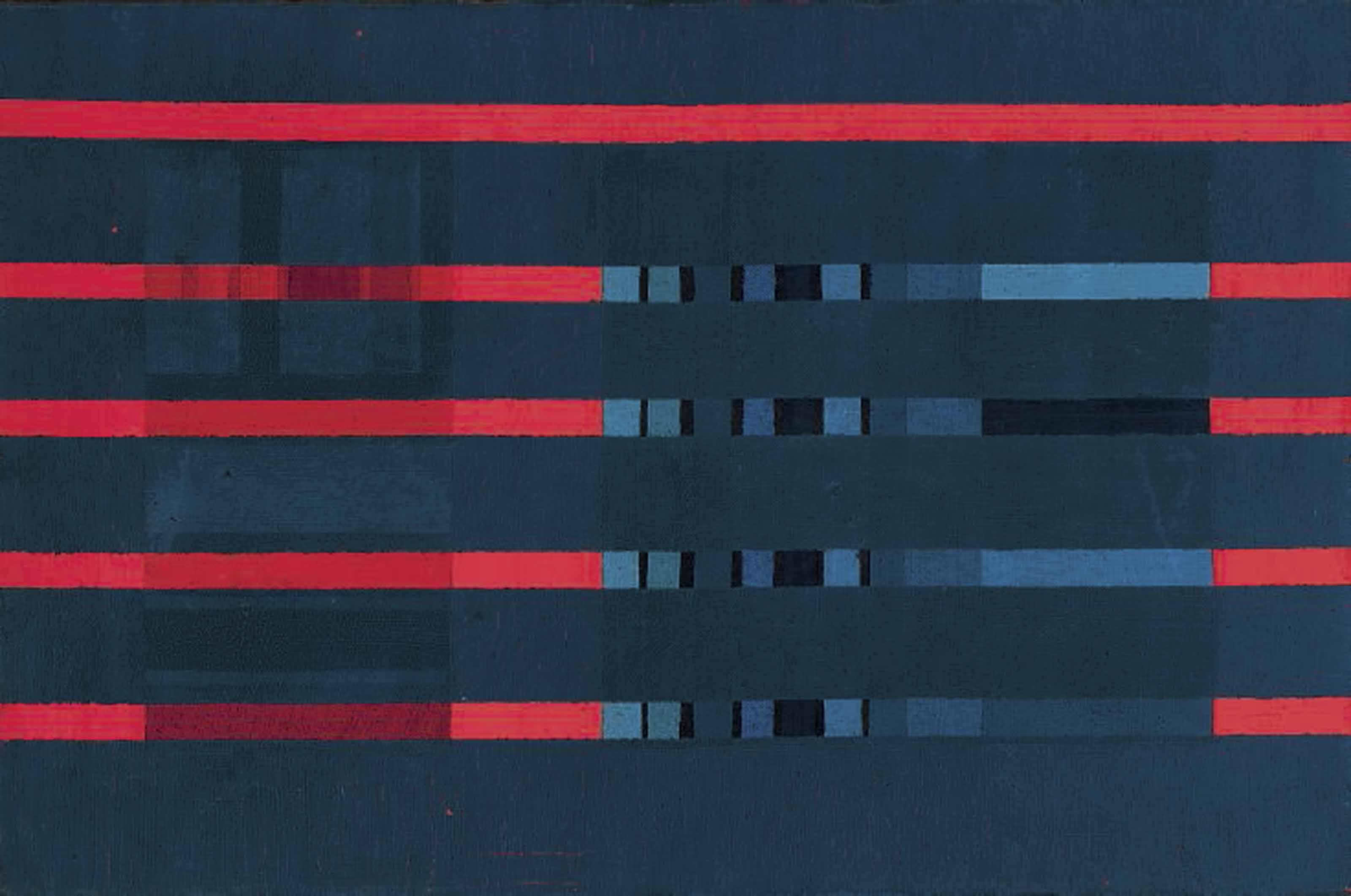 Theo Mendez - Red/Blue, Summer 1961