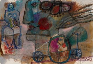 Théo Tobiasse - Jeune fille venue dans un matin biblique