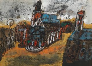 Théo Tobiasse - \'La place Sainte-Geneviève\'