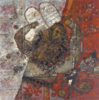 Théo Tobiasse - Le petit cycliste devant la synagogue