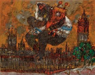 Theo Tobiasse - Londres et le rabbin assis