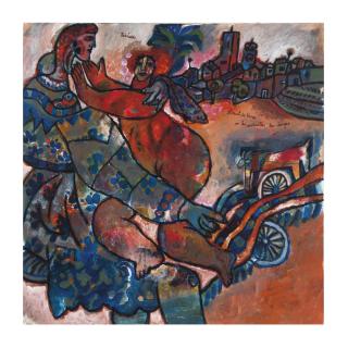 Theo Tobiasse - St. Paul de Vence ou les Murailles des songes