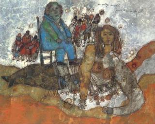 Théo Tobiasse - Un Cortège Immobile Comme La Femme de Loth