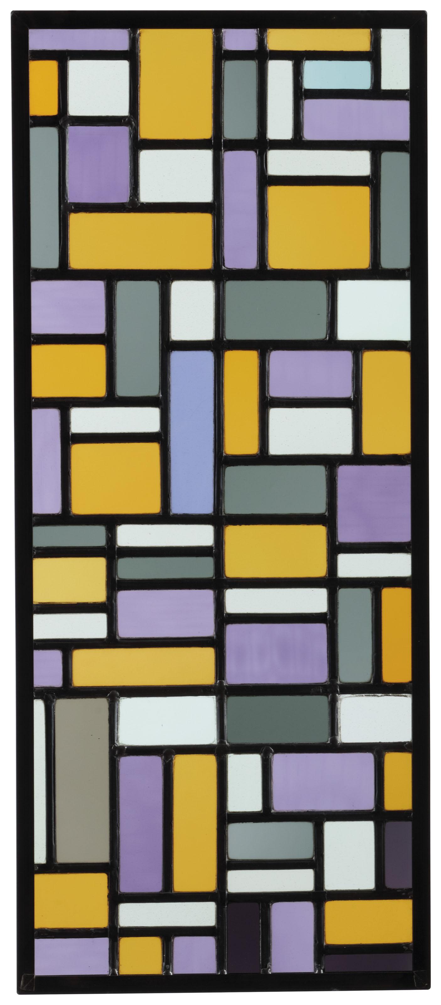 Theo Van Doesburg - Stained-Glass Composition VIII