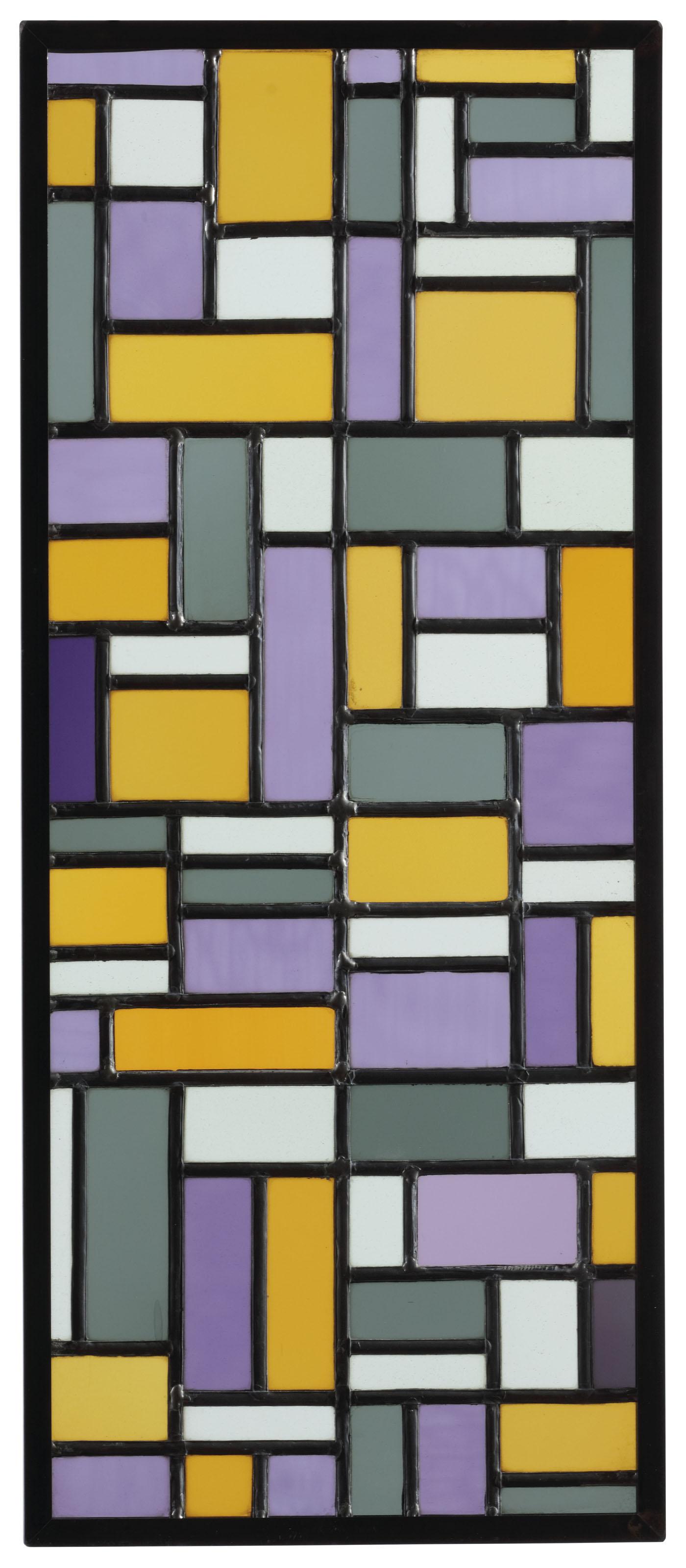 Theo Van Doesburg - Stained-Glass Composition VIII