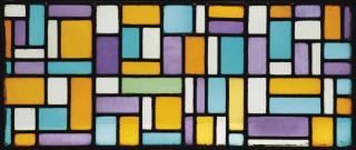 Theo van Doesburg - Stained-Glass Composition Viii