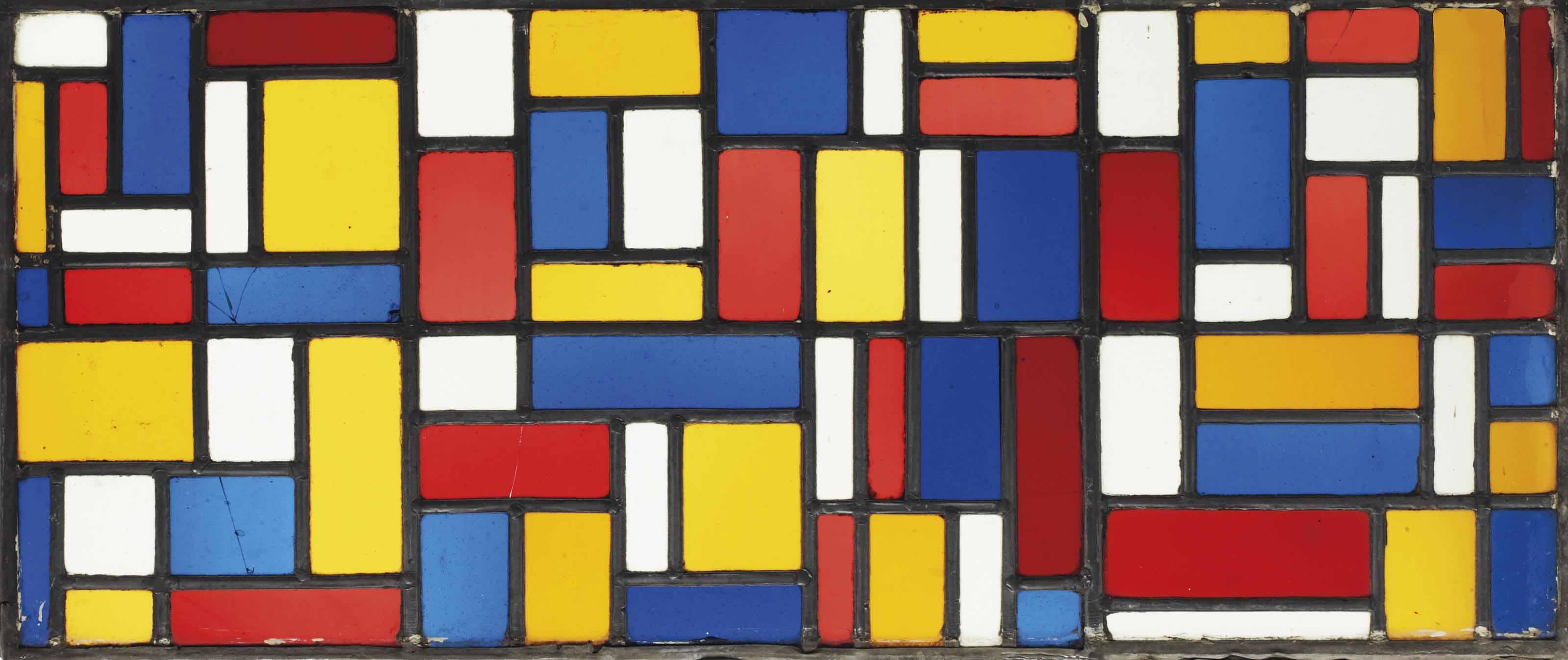Theo Van Doesburg - Stained-Glass Composition Viii