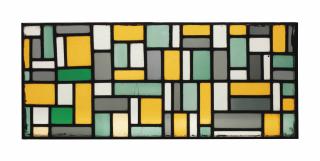 Theo Van Doesburg - Stained-Glass Composition Viii