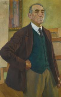 Théo Van Rysselberghe - Autoportrait Au Gilet Vert