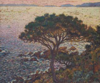 Théo Van Rysselberghe - Cap Bénat, Pin Sur La Côte