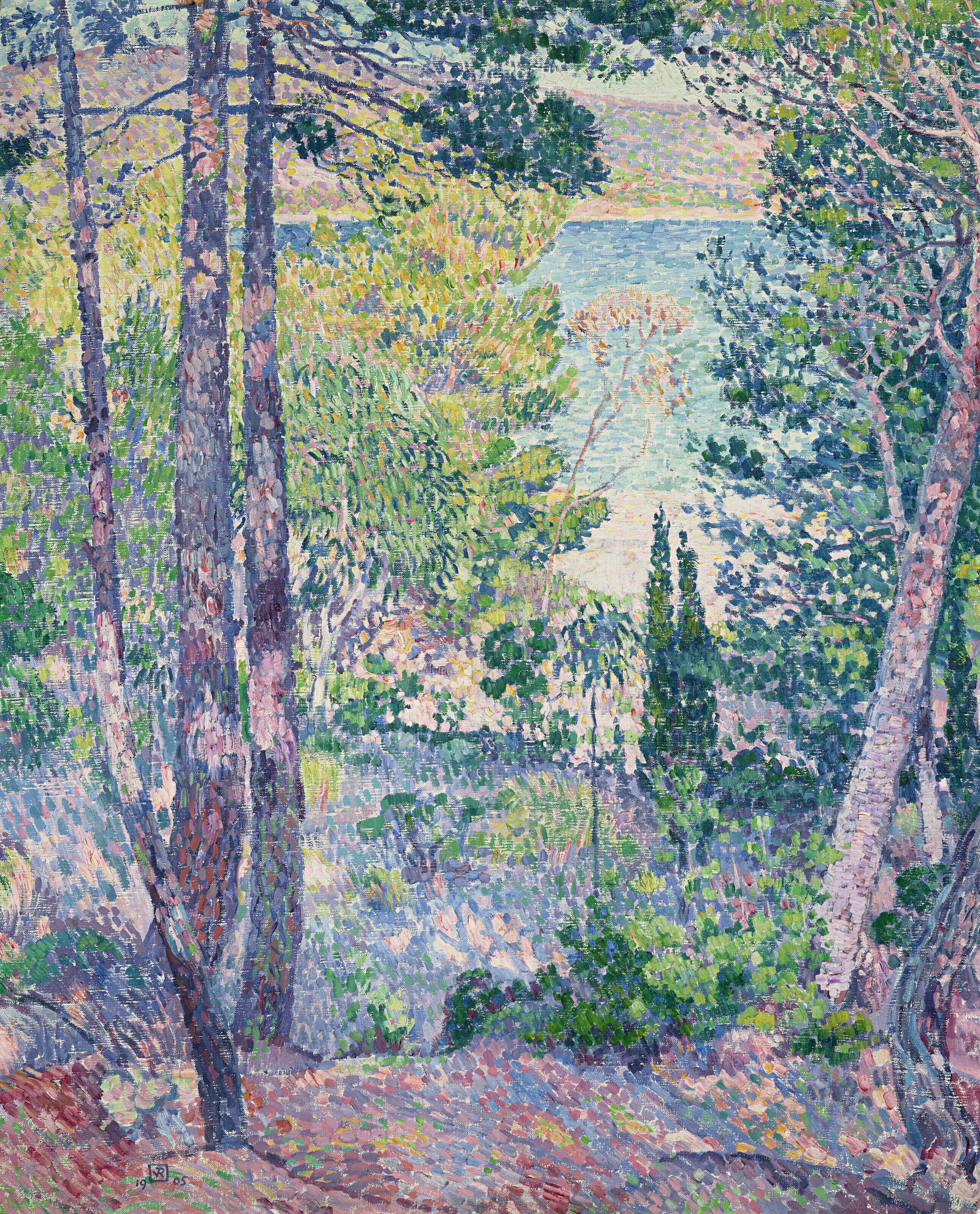 Théo Van Rysselberghe - Eucalyptus à Cavalière