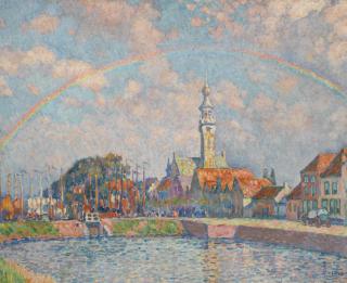 Théo van Rysselberghe - L\'Arc-En-Ciel À Veere