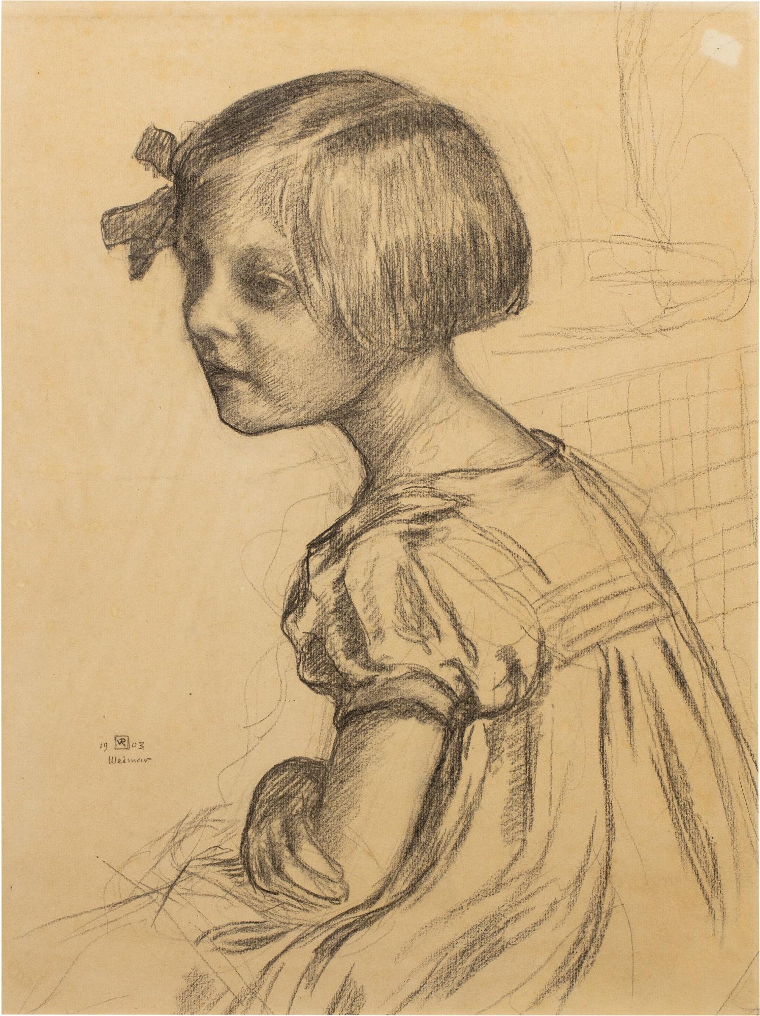 Théo van Rysselberghe - Mademoiselle Cornélie van de Velde