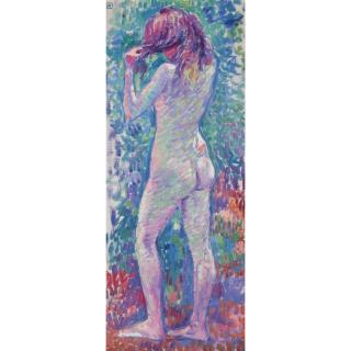Théo Van Rysselberghe - Nu De Dos, Se Coiffant