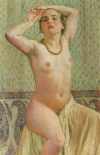 Théo Van Rysselberghe - Paquita Au Collier