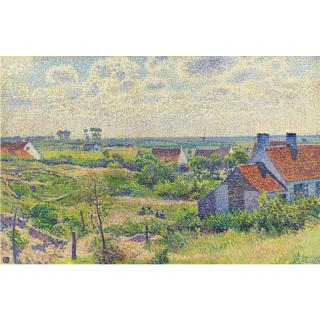 Théo Van Rysselberghe - Paysage Avec Maisons