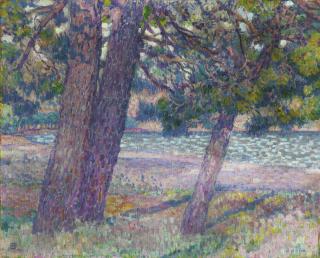 Théo van Rysselberghe - Pins À Cavalière (3 Troncs)
