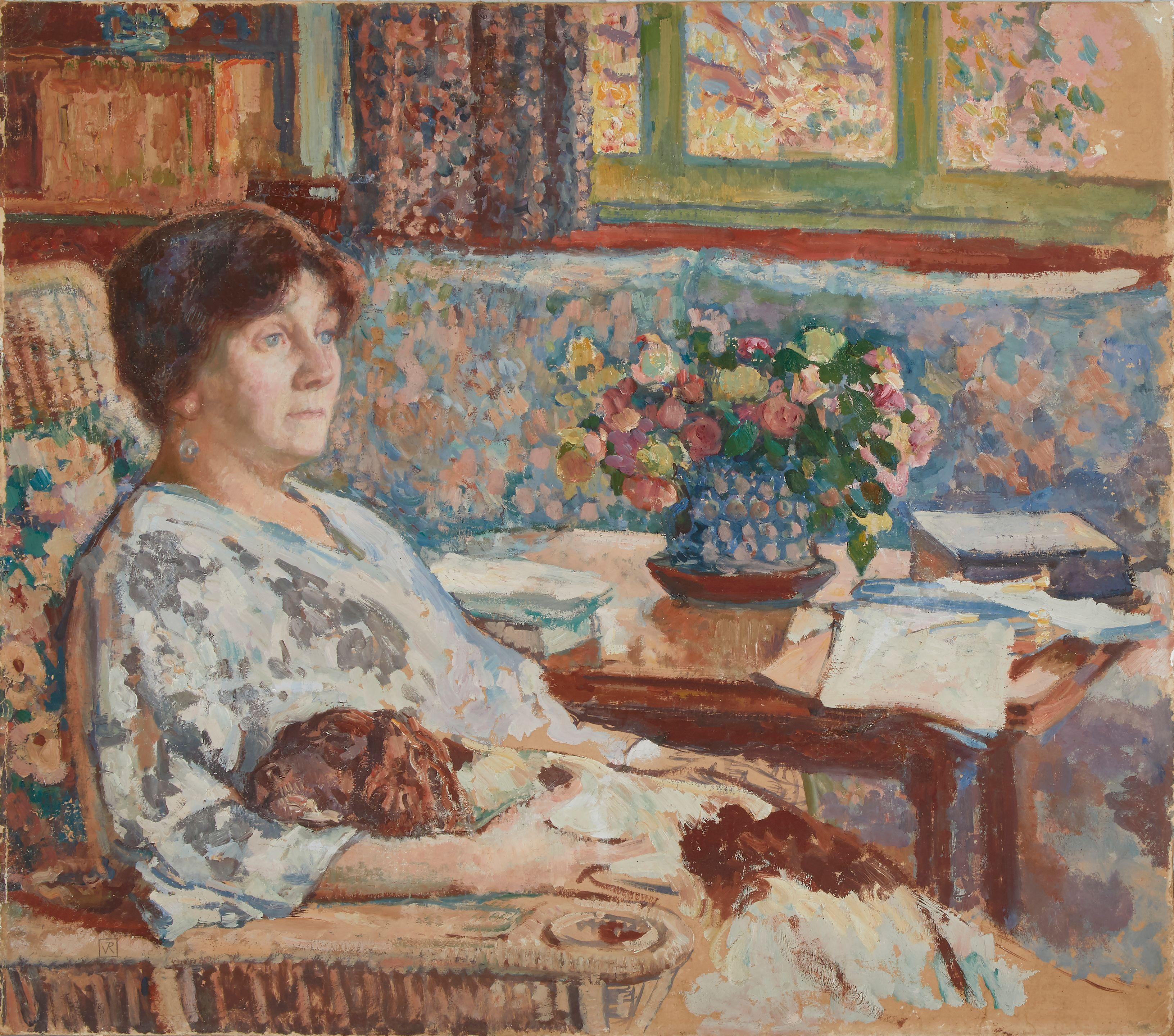 Théo Van Rysselberghe - Portrait de Laure Flé