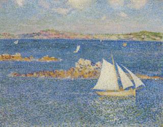 Théo Van Rysselberghe - Près des rocs de Per-Kiridec à Roscoff