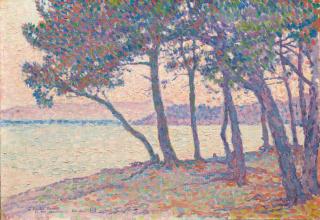 Théo van Rysselberghe - Vue de Méditerranée