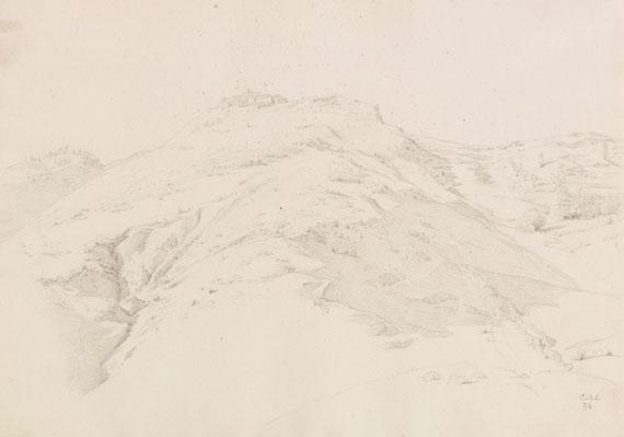 Theobald von Oer - Blick auf Civitella