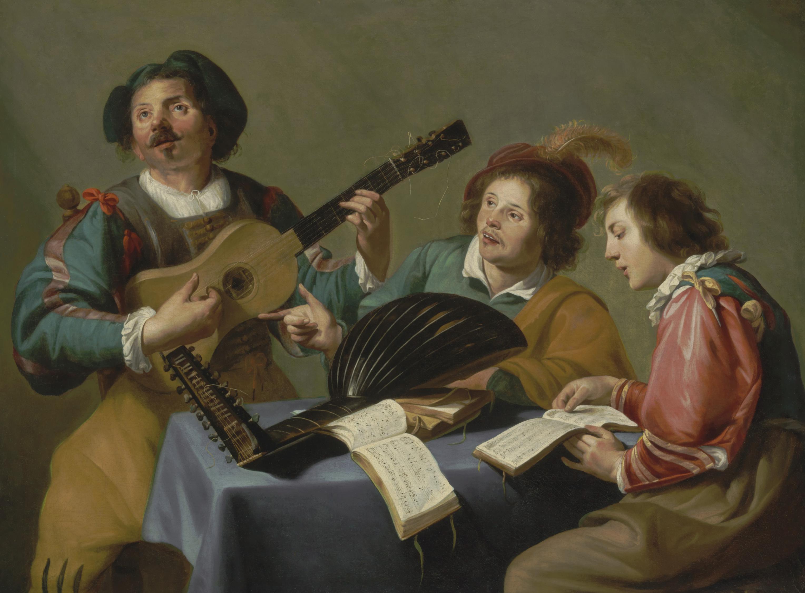 Theodoor Rombouts - A musical concert
