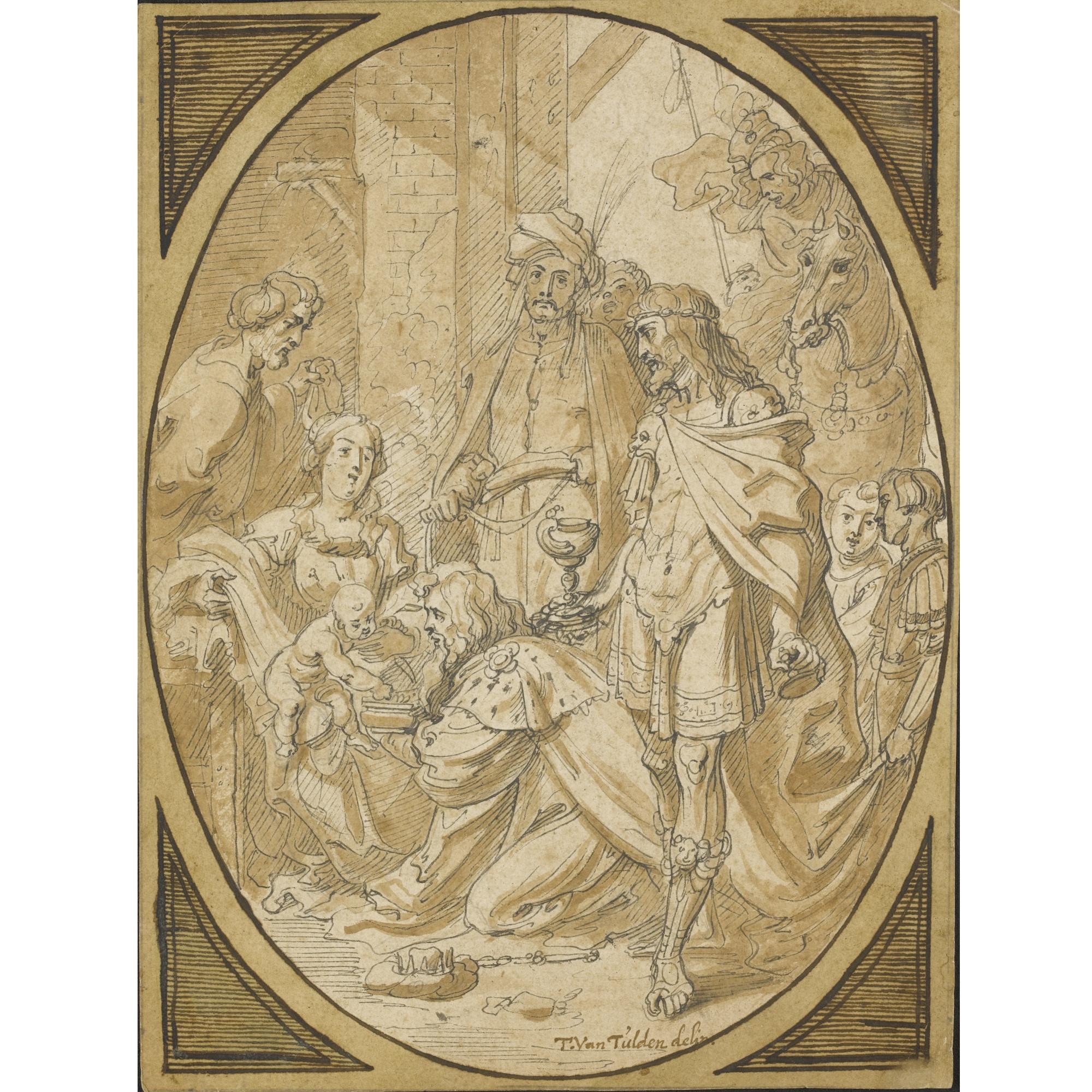 Theodoor Van Thulden - The Adoration Of The Magi